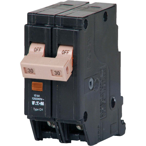 Eaton CHF 30A Double-Pole Standard Trip Circuit Breaker CHF230