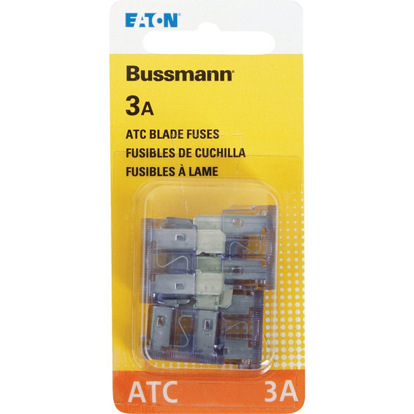 Bussmann 3A 32V ATC Blade Automotive Fuse (5-Pack) BP-ATC-3-RP 573374