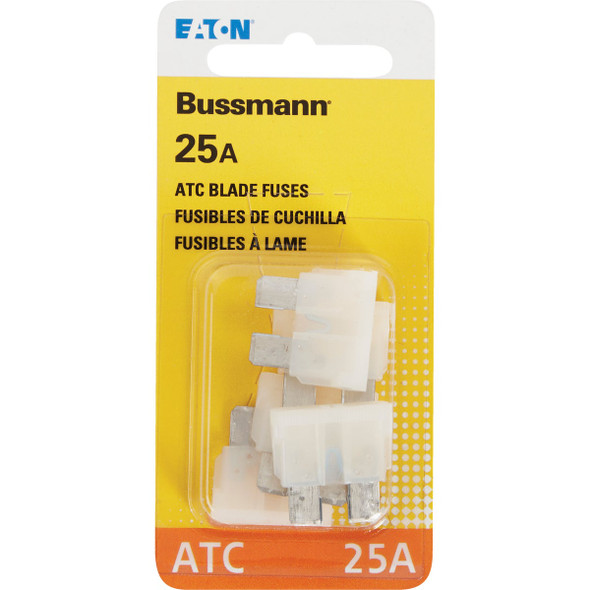 Bussmann 25A 32V ATC Blade Automotive Fuse (5-Pack)