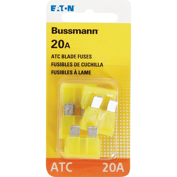 Bussmann 20A 32V ATC Blade Automotive Fuse (5-Pack) BP-ATC-20-RP 573873