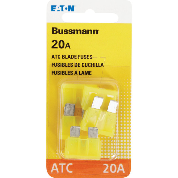 Bussmann 20A 32V ATC Blade Automotive Fuse (5-Pack)