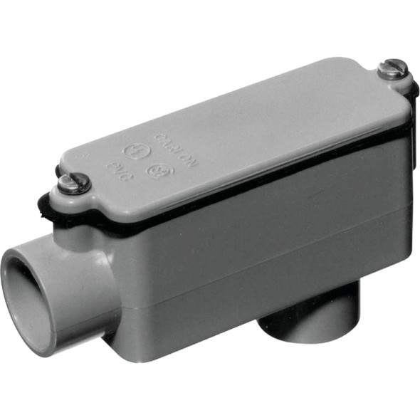 Carlon 2 In. PVC LB Access Fitting E986JCTN