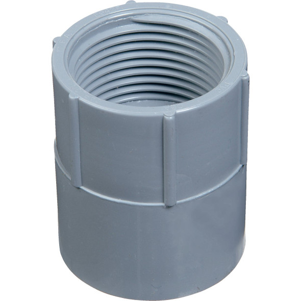 Carlon 1-1/2 In. Female Threaded & Socket PVC Conduit Female Adapter E942HR