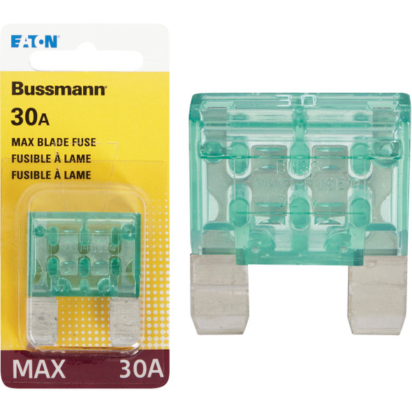 Bussmann 30A 32V MAX Blade Maxi Automotive Fuse BP/MAX-30-RP