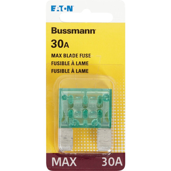 Bussmann 30A 32V MAX Blade Maxi Automotive Fuse BP-MAX-30-RP 581992