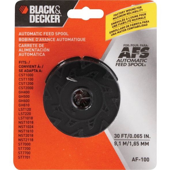 Black & Decker GrassHog 0.065 In. x 30 Ft. Trimmer Line Spool AF-100 716862