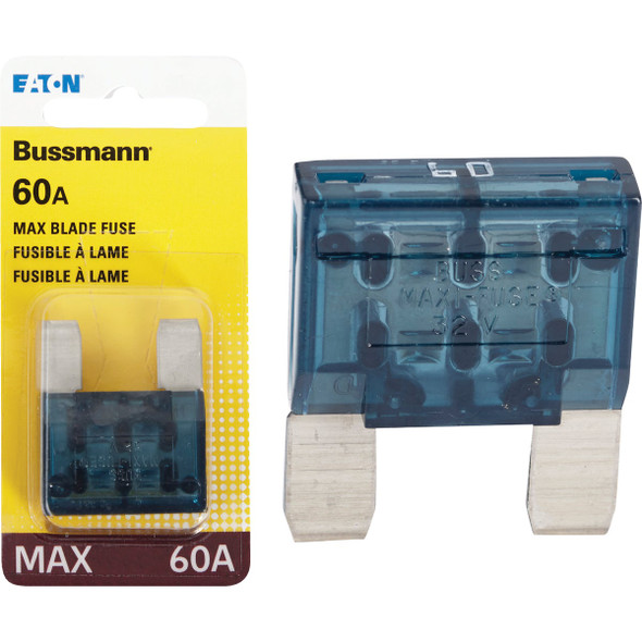 Bussmann 60A 32V MAX Blade Maxi Automotive Fuse BP/MAX-60-RP