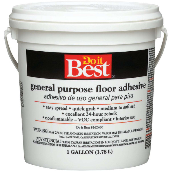 Do it Best General-Purpose Floor Adhesive, 1 Gal. 7079826003