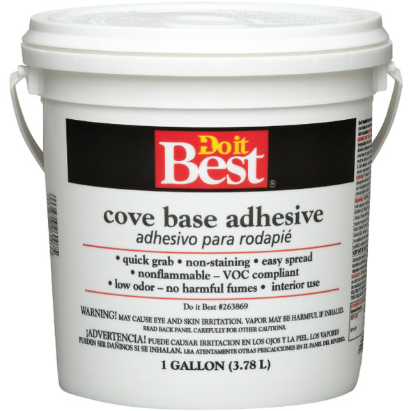 Do It Best Cove Base Adhesive, 1 Gal. 7079826007