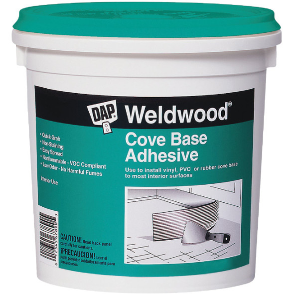 DAP Weldwood Cove Base Adhesive, 1 Qt. 7079825053