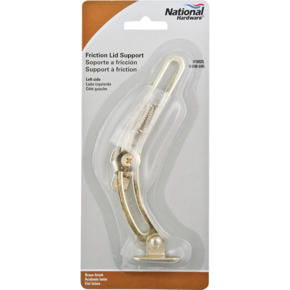 National Hardware Left-Handed Friction Lid Support N208-645 215617