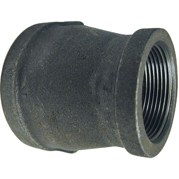 Southland 3/8 In. x 1/4 In. Malleable Black Iron Reducing Coupling 521-321HC