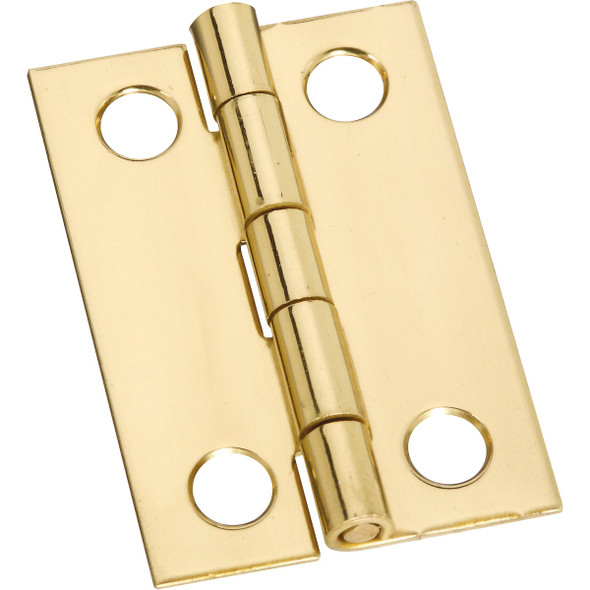 National Hardware 1-1/2 In. x 1 In. Medium Clear Coat Decorative Hinge N211-292