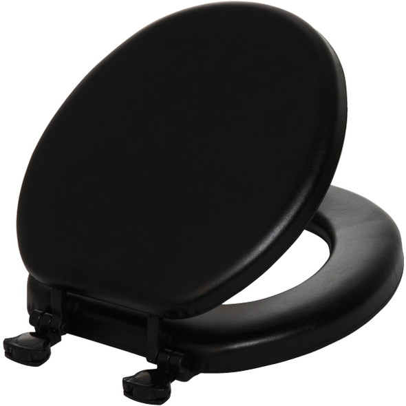 Bemis Mayfair Round Closed Front Premium Soft Black Toilet Seat 15EC_047