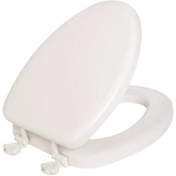 Bemis Mayfair Elongated Closed Front Premium Soft White Toilet Seat 115EC_000