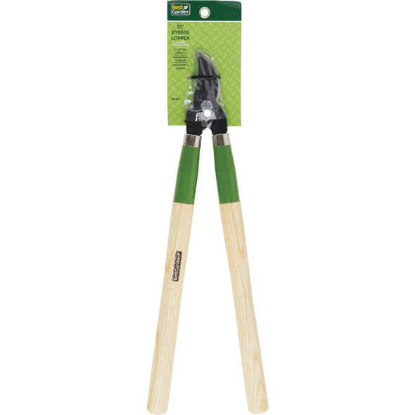 Best Garden 21 In. Wood Handle Bypass Lopper GL-4001-21" 700423