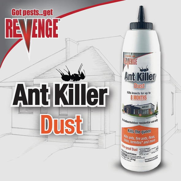 REVENGE 1 Lb. Ready To Use Ant Killer Dust 45502 765643