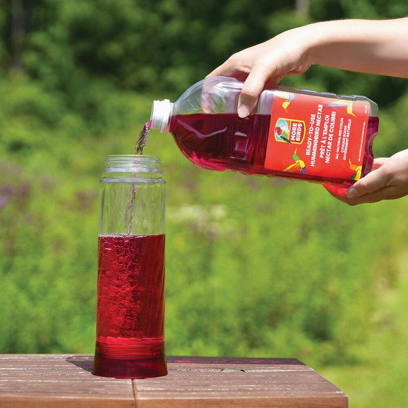 More Birds 64 Oz. Red Ready To Use Liquid Hummingbird Nectar MB700 736862