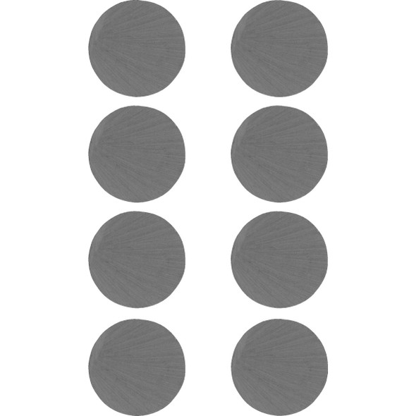Master Magnetics 3/4 in. Ceramic Magnetic Discs (8-Pack) 07003