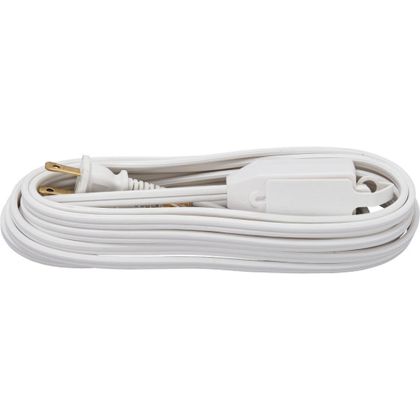 Do it Best 15 Ft. 16/2 White Cube Tap Extension Cord Do it Best 15 Ft. 16/2 White Cube Tap Extension Cord