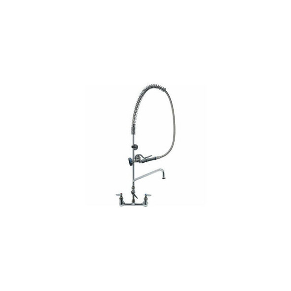 T&S Brass B-0133-01 Easyinstall Pre-Rinse Unit With Wall Bracket Add-On Faucet &