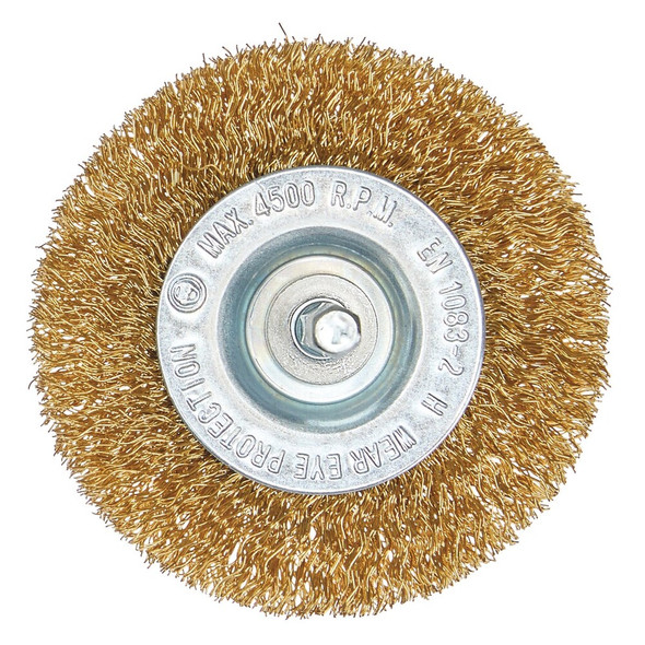 Do it Best 3 In. Mounted, Coarse Drill-Mounted Wire Wheel 600 075-9009 315929