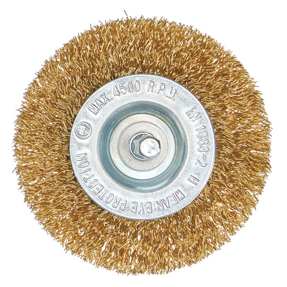 Do it Best 3 In. Mounted, Coarse Drill-Mounted Wire Wheel 600 075-9009 315929