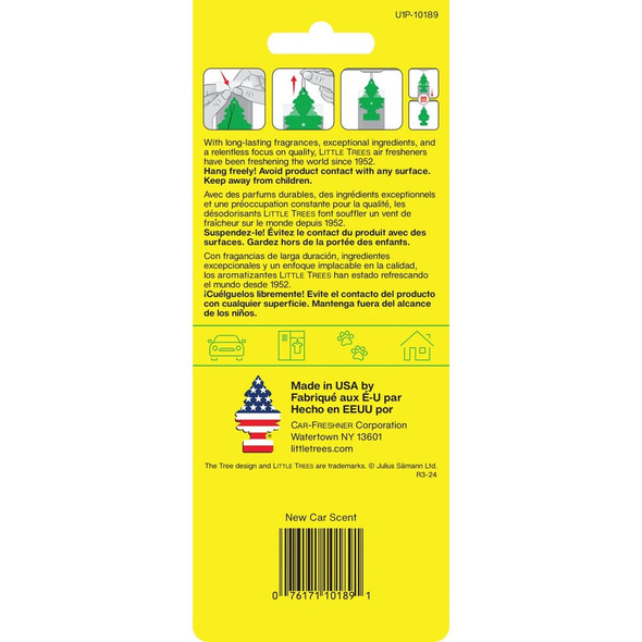Little Trees Car Air Freshener, New Car Scent U1P-10189 577655