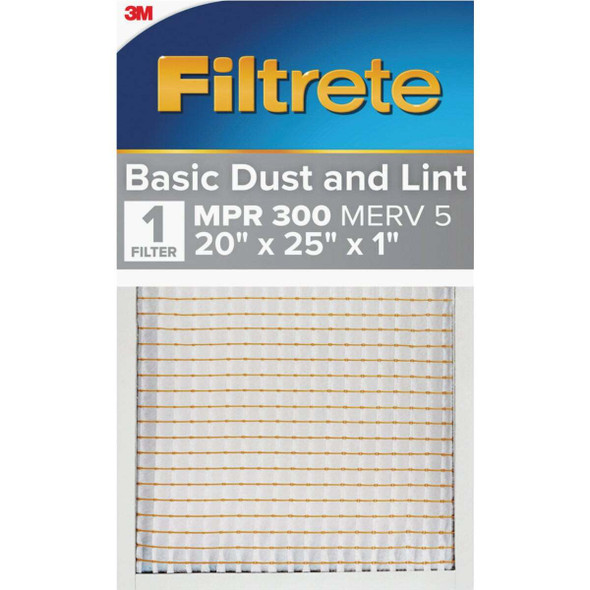 Filtrete 20x25x1 Dust Rdct Filter 303-4 Pack of 4