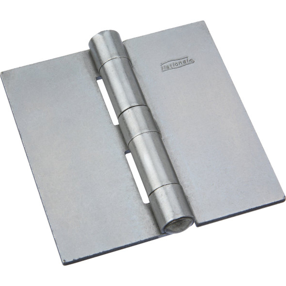 National Hardware 3-1/2 In. Square Plain Steel Weldable Door Hinge N273-912