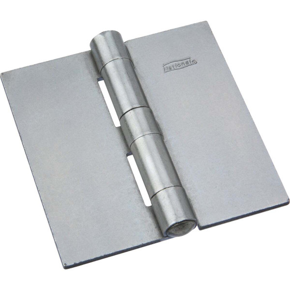 National Hardware 3-1/2 In. Square Plain Steel Weldable Door Hinge N273-912