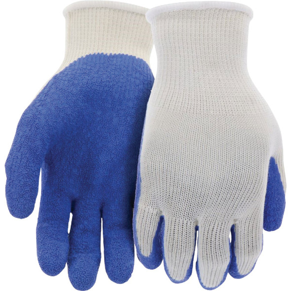 Do it Best Men's XL Grip Latex Coated Glove, Blue DB32201-XL