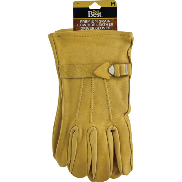 Do it Best Men's Medium Leather Driver Glove DB81111-M