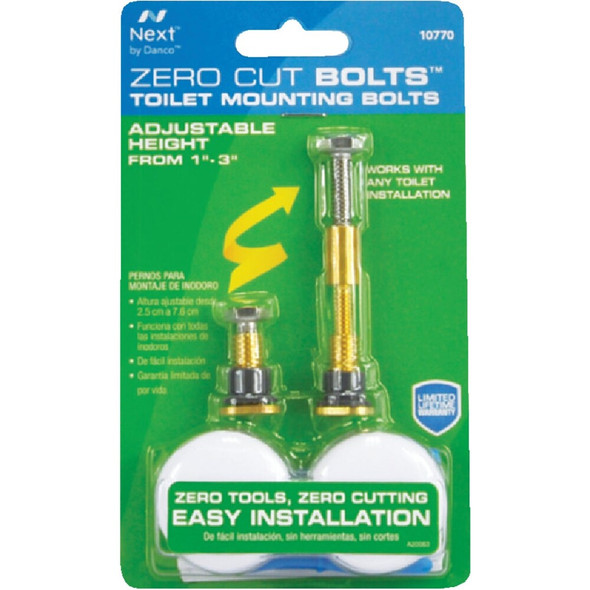 Danco Zero Cut Toilet Bolt Set  10770 403339
