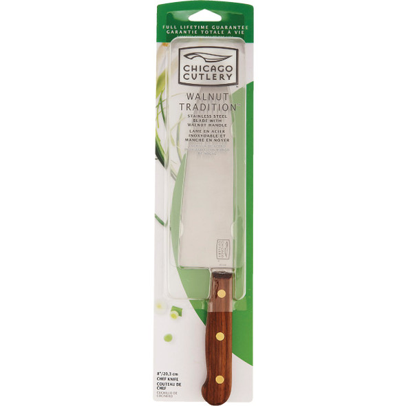 Chicago Cutlery Walnut Tradition 8 In. Chef Knife 42SP 612607
