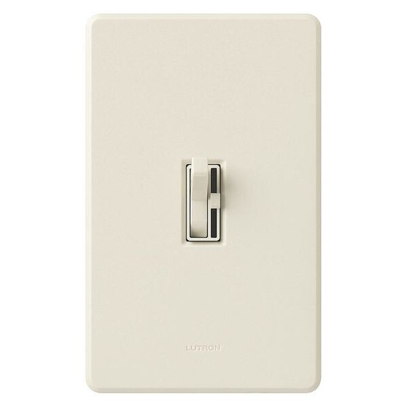 Lutron Lighting Dimmer,Toggle,Light Almond AYCL-253P-LA