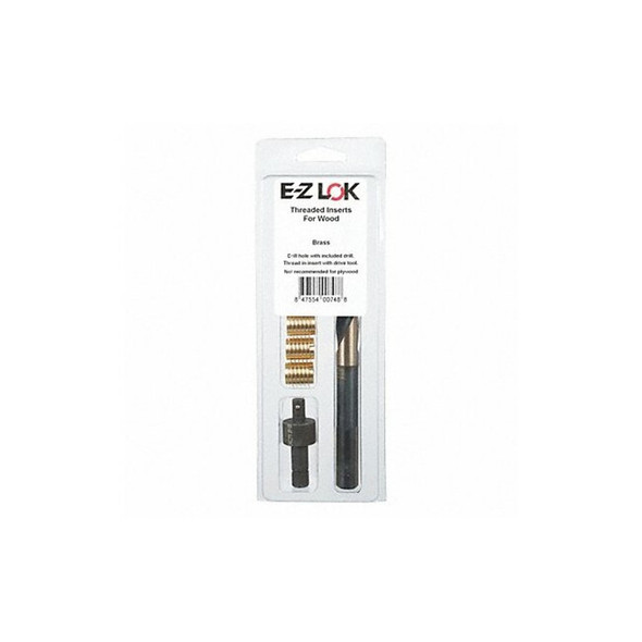 E-Z Lok Thread Insert Kit,Brass,Size M5 x 0.8 EZ-400-M5 E-Z Lok Thread Insert Kit,Brass,Size M5 x 0.8 EZ-400-M5