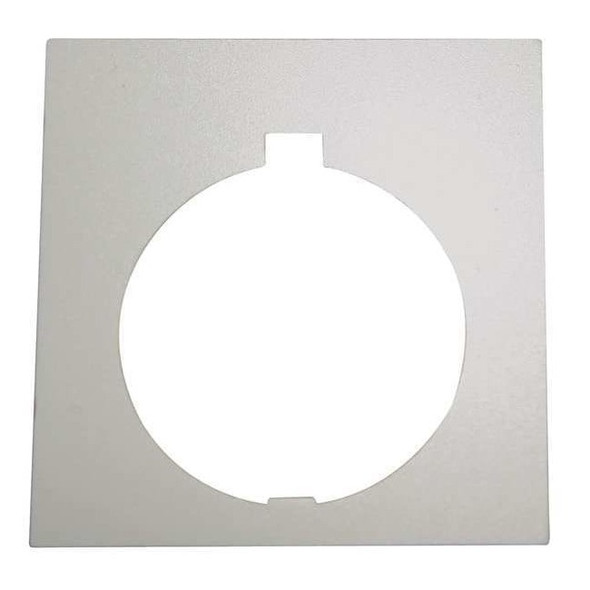 Eaton Legend Plate, White/Black, Rectangular 10250TS76