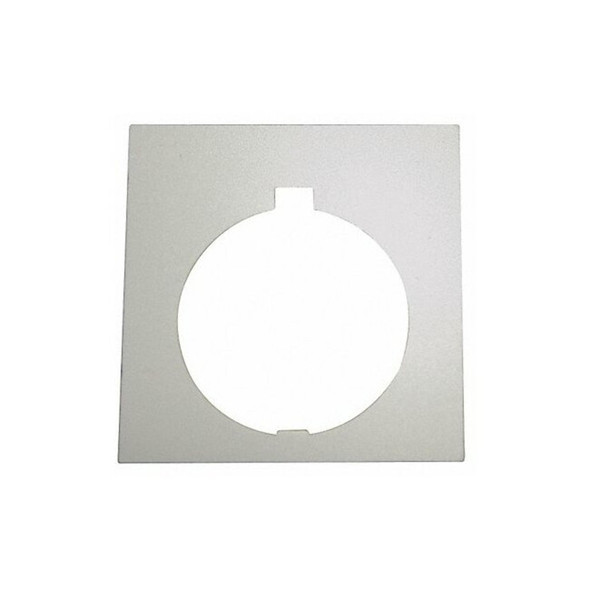 Eaton Blank Legend Plate,Square,Black 10250TS76