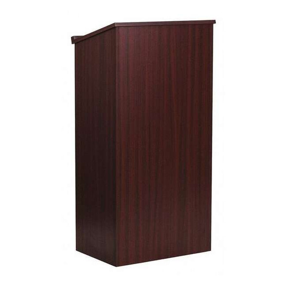 Flash Furniture Lectern,Mahogany,Floor Type MT-M8830-LECT-MAH-GG