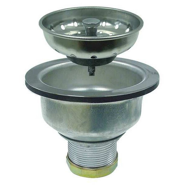 Kissler Drain Assembly,1-1/2" D,Brass, SS,Chrome 59-2035 Kissler Drain Assembly,1-1/2" D,Brass, SS,Chrome 59-2035