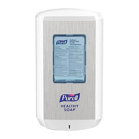 Purell Soap Dispenser,Wall Mount,Automatic, Touch-Free, White 7830-01