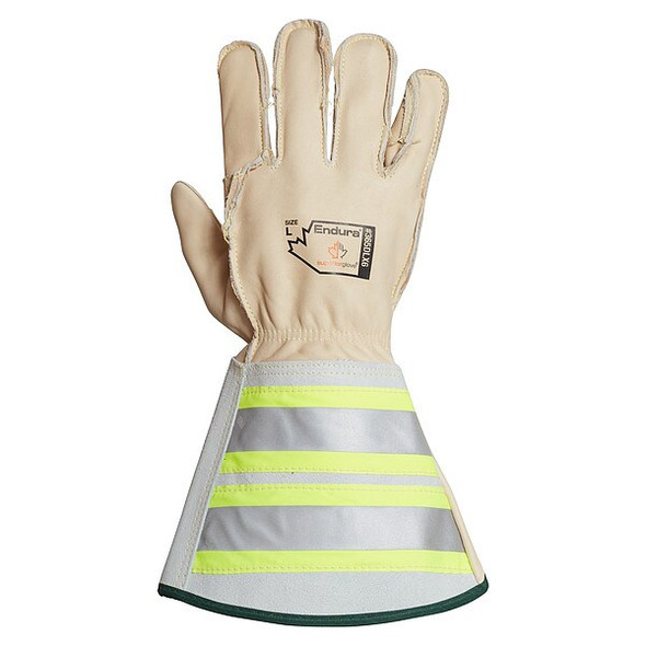 Endura Gloves,White,L,Horsehide,PR 365DLX6-L Endura Gloves,White,L,Horsehide,PR 365DLX6-L