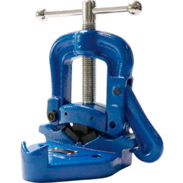 Global Industrial Bench Yoke Vise 1/8"" - 2-1/2"" Pipe Capacity