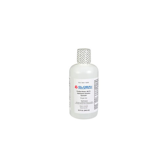 Global Industrial Emergency Eyewash 32 Oz. 1 Bottle