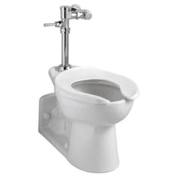 Toilet Manual Flush Valve, 1.28 gpf gpf, 1 in Inlet, Non-Hold Open Oscillating  6047122.002