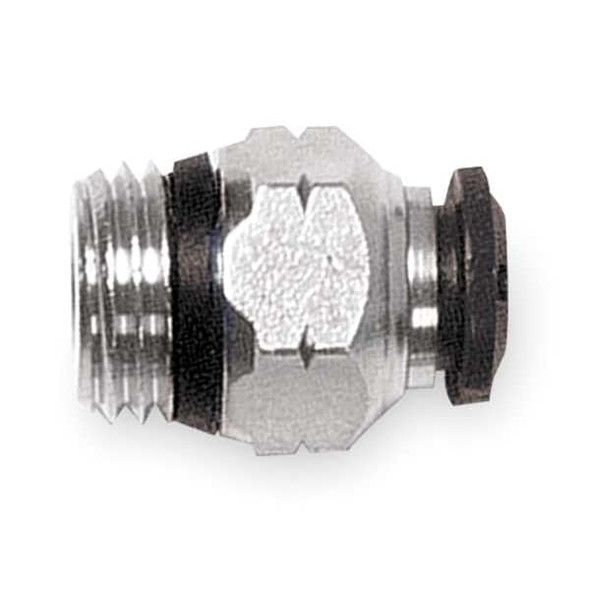 Aignep Usa Male Connector,5mm Tube Sz,Brass,PK5 50000N-5-1/4-PK5