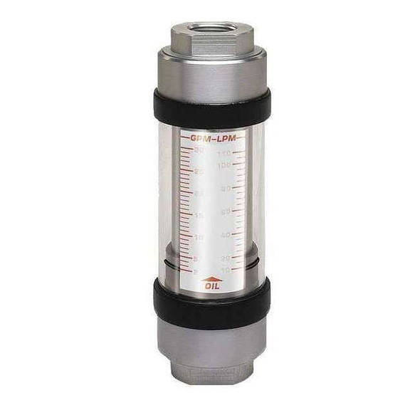 Hedland Flowmeter, GPM/LPM 0.5 - 5.0 / 2-19 H601A-005-HT