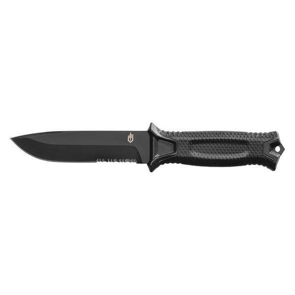Gerber Fixed Blade Knife,Serrated,4-13/16 in. 30-001060