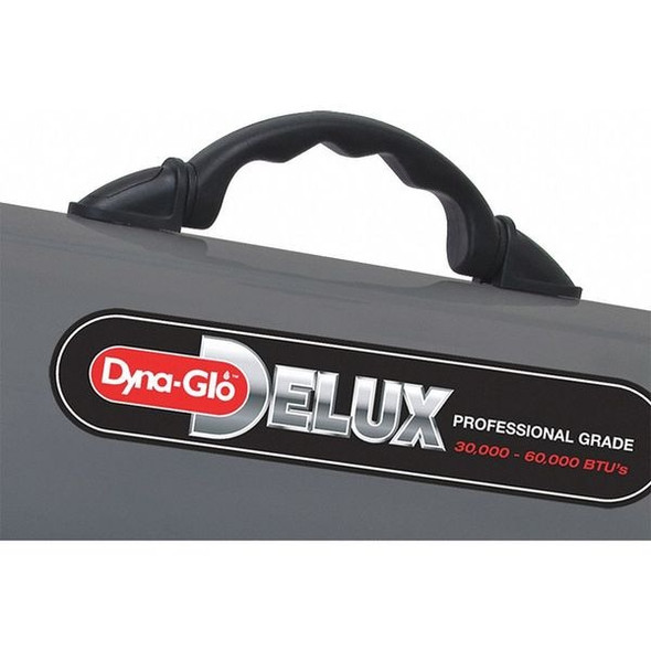 Portable Gas Torpedo Heater, Liquid Propane, Continuous Spark, 30,000 to 60,000 BtuH, 19 19/64 in L